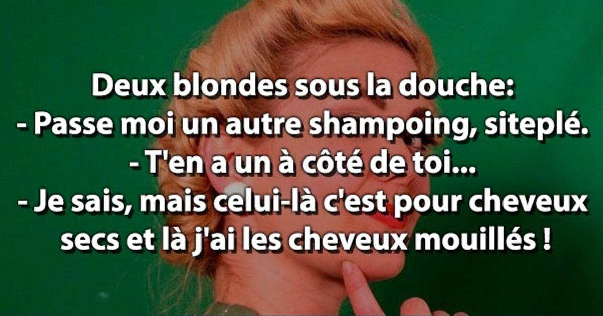 Deux Blondes Sous La Douche Blagues Et Les Meilleures Images Dr Les