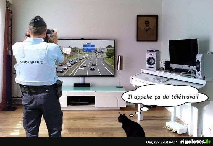 La vision du télétravail dans la gendarmerie !!! 20200829