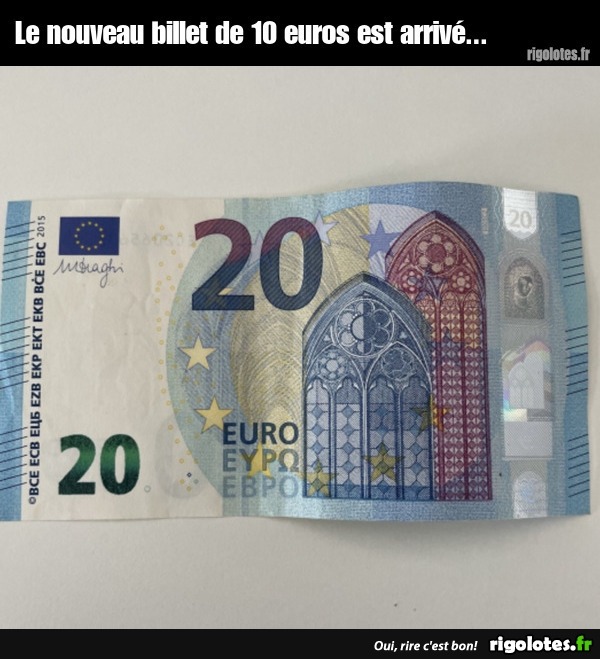 Officiel : le nouveau billet de 10 euros est le plus moche de l