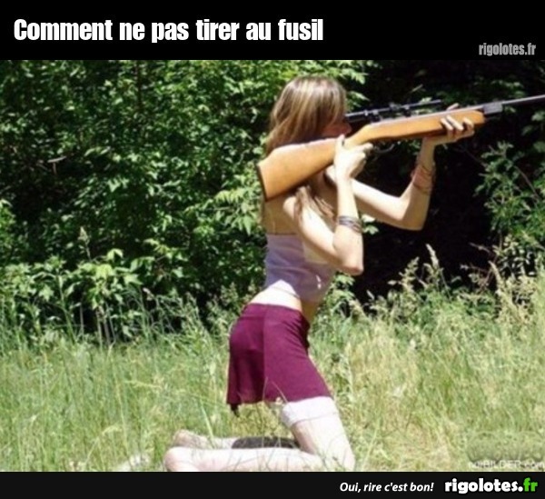 Comment ne pas tirer au fusil !!! 20240918