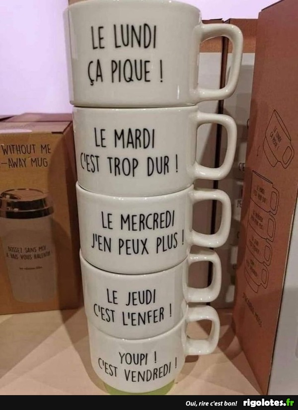 La semaine des mugs... 20241002